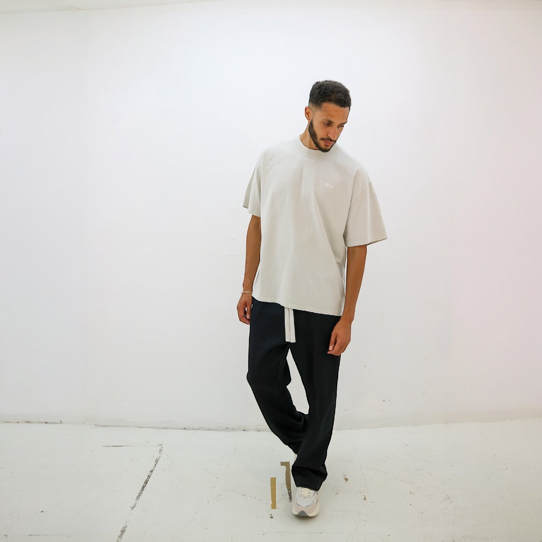 OVERSIZED IVORY T-SHIRT - ALA COLLECTION