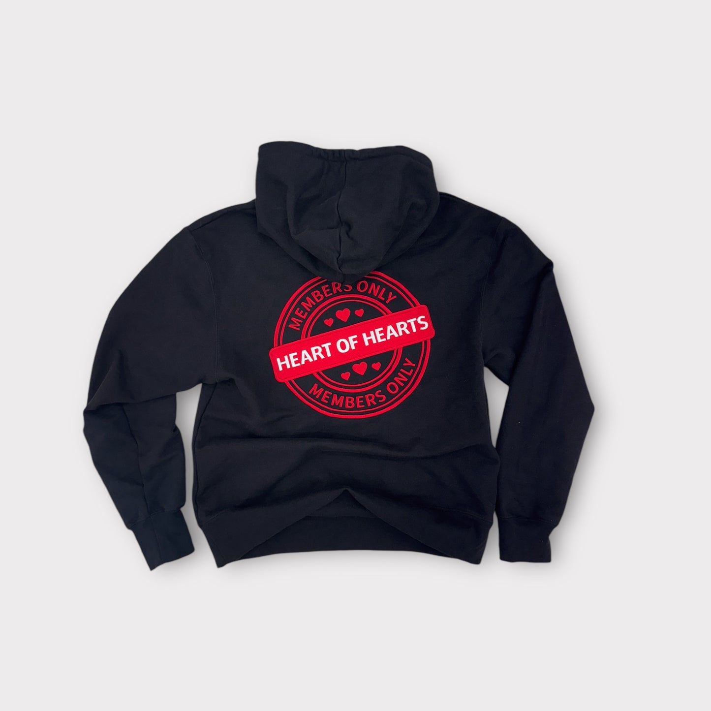 LIMITED EDITION HEAVYWEIGHT BLACK MEMBERS ONLY HOODIE