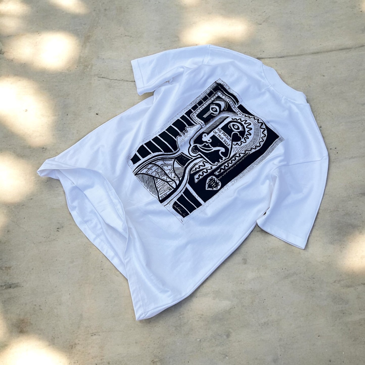 HEAVYWEIGHT WHITE T-SHIRT - S24 ALA COLLAB