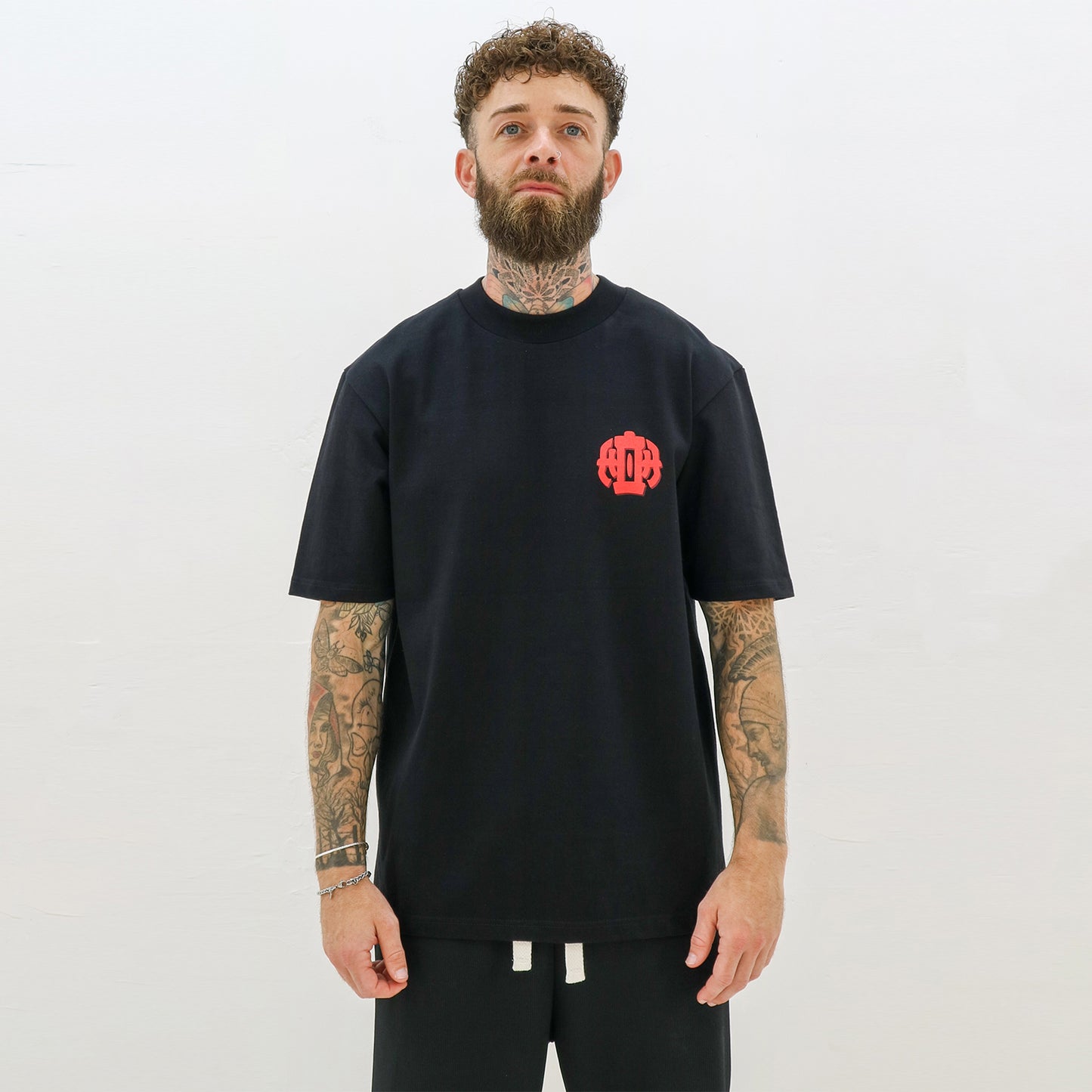 HEAVYWEIGHT BLACK IKIGAI T-SHIRT - GC COLLECTION