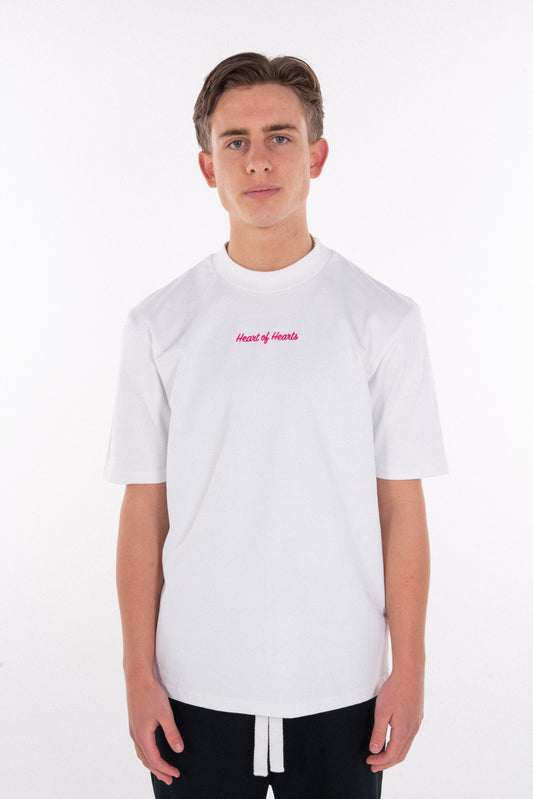 HEAVYWEIGHT WHITE T-SHIRT - AUDACITY COLLECTION