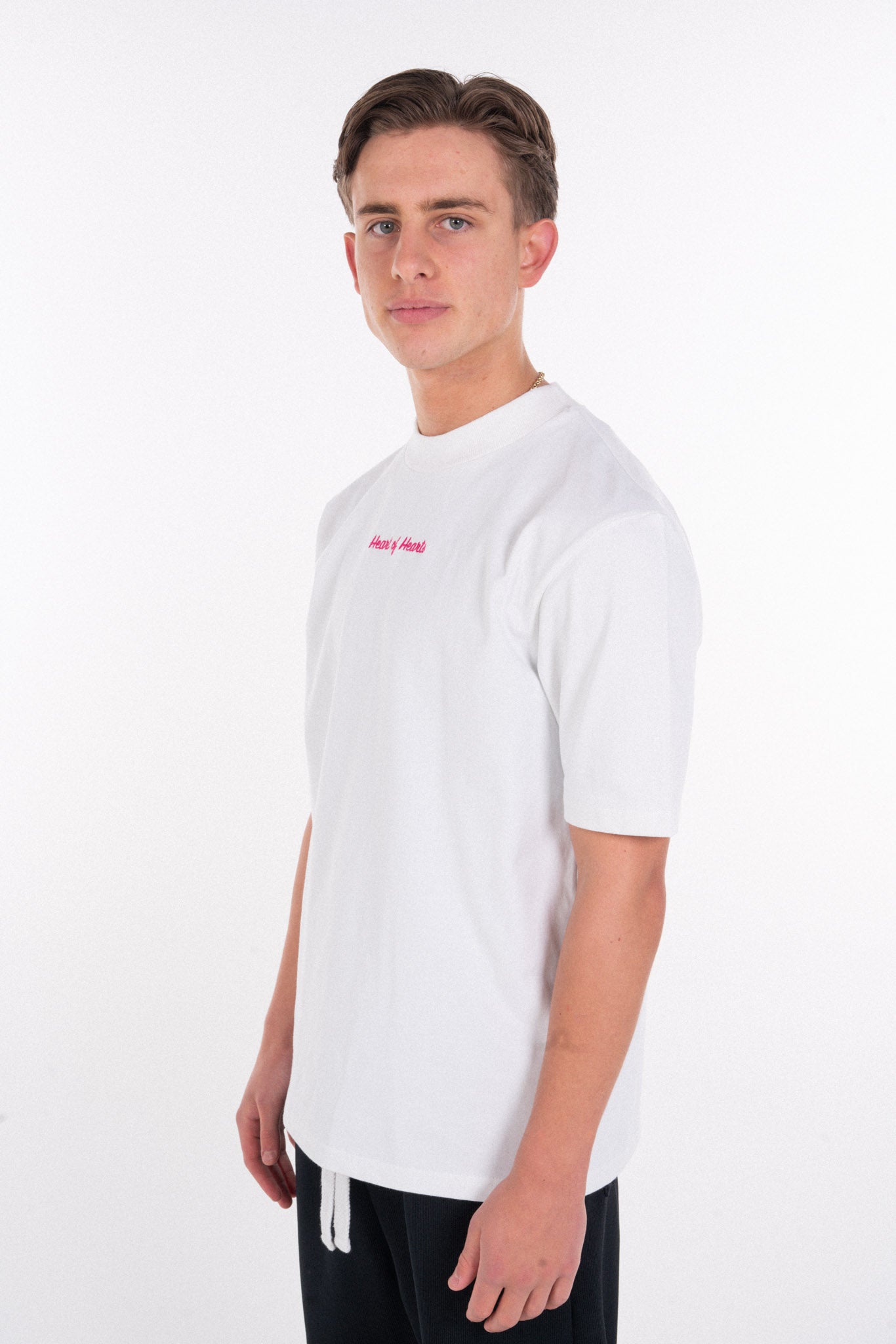 HEAVYWEIGHT WHITE T-SHIRT - AUDACITY COLLECTION