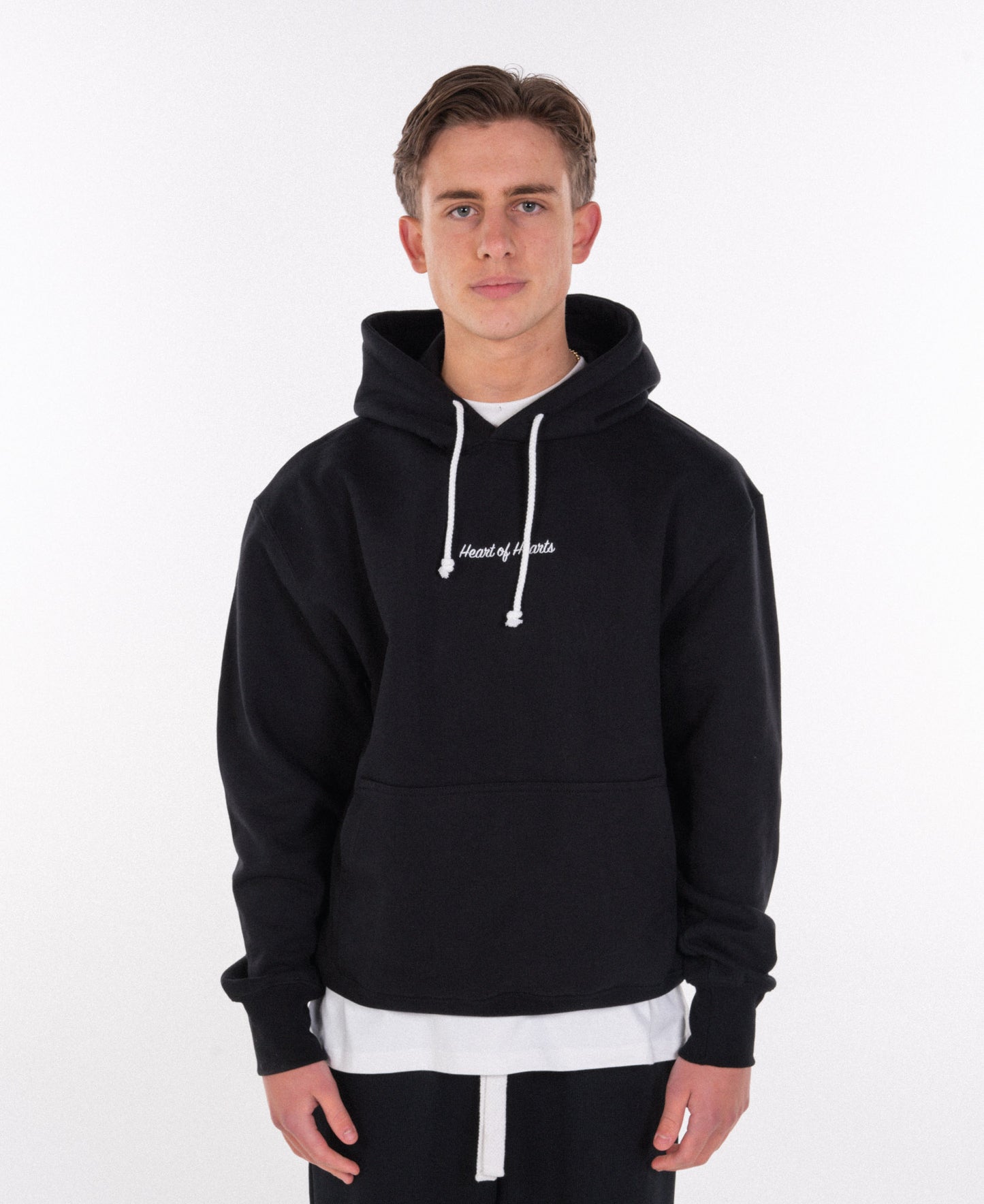 HEAVYWEIGHT BLACK HOODIE  S23 - ALA COLLAB